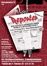 Plakat "Reporter"