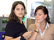 Sandra und Evelyn hecken was aus