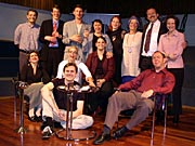 Das Team nach der Hauptprobe