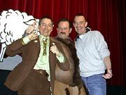 Drei von vier KT12-Prsidenten. Nummer 4 weilt in Australien...