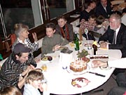 ...gefeiert - hier auch noch Geburtstag! - und gefeiert...