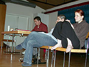 Schon ziemlich spannend, wie's aussieht.