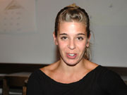 Sara Hermann mutiert zum Frühling von Botticelli