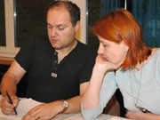 Michèle Weingartner agierte erstmals als Regieassistentin hinter der Bühne